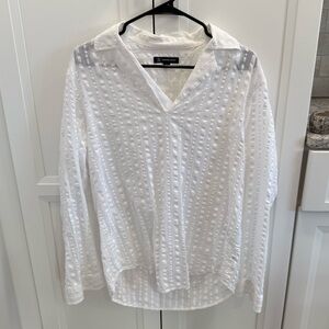 Inc International Concept white long sleeve dress shirt